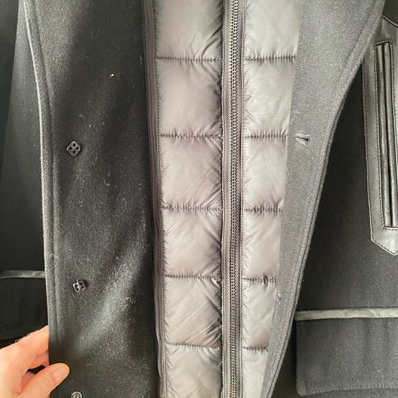 Soia & Kyo Gordon M winter pea coat black - Picture 3 of 13